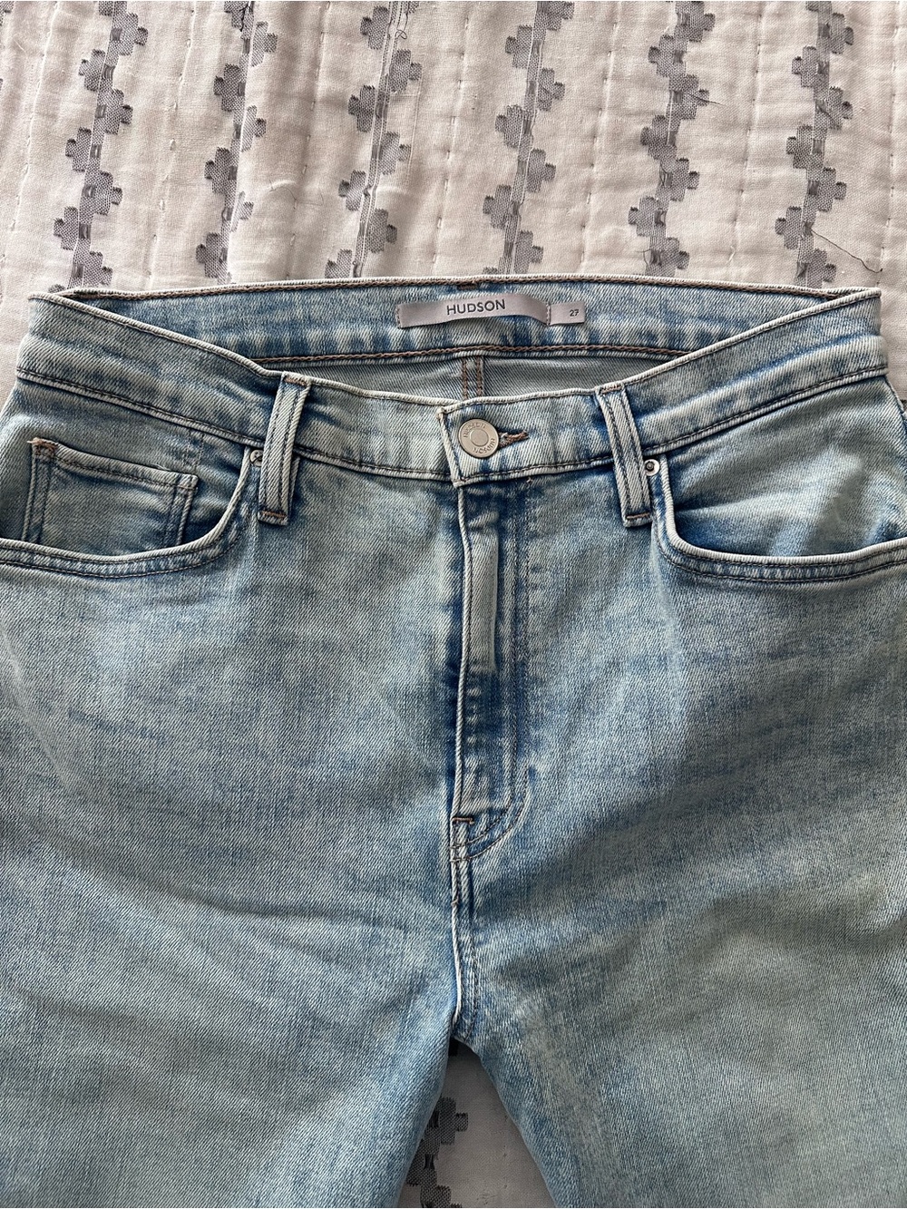Hudson Jeans Light Wash High-Rise Women's Jeans